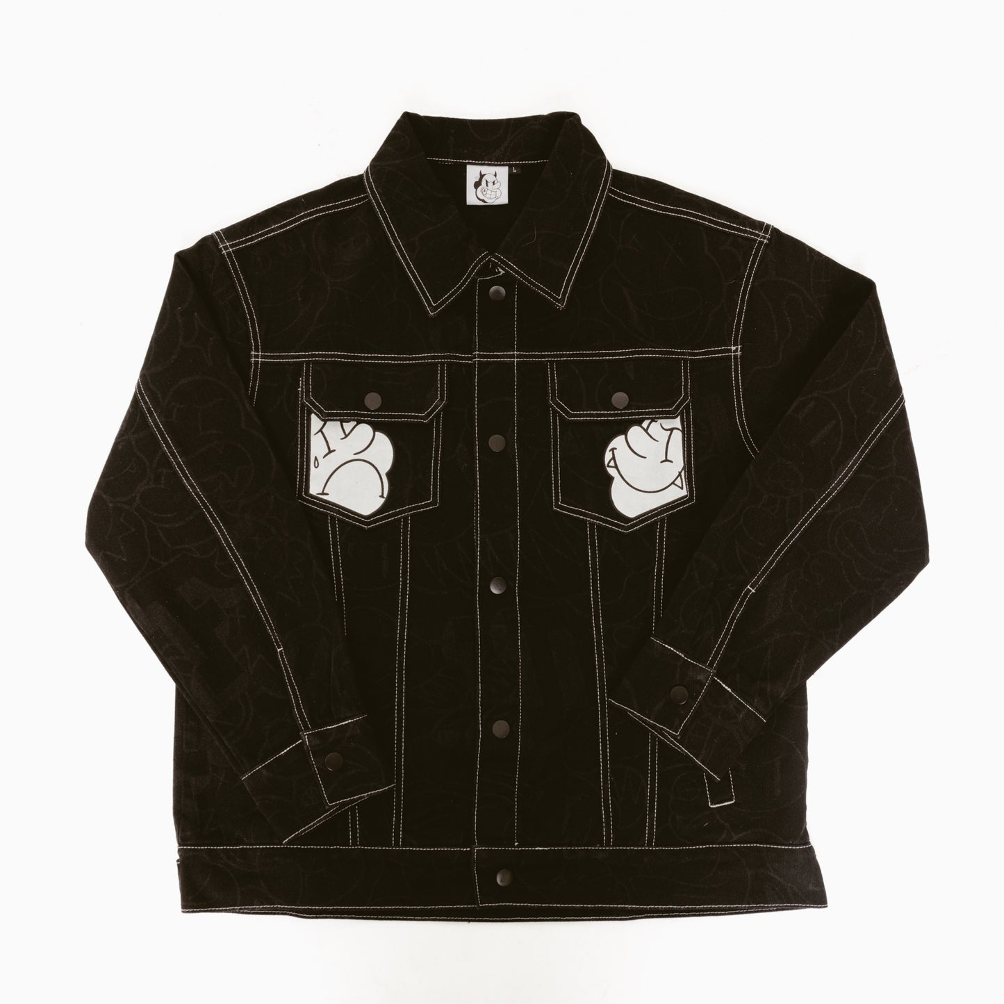 Dead Faces Denim jacket