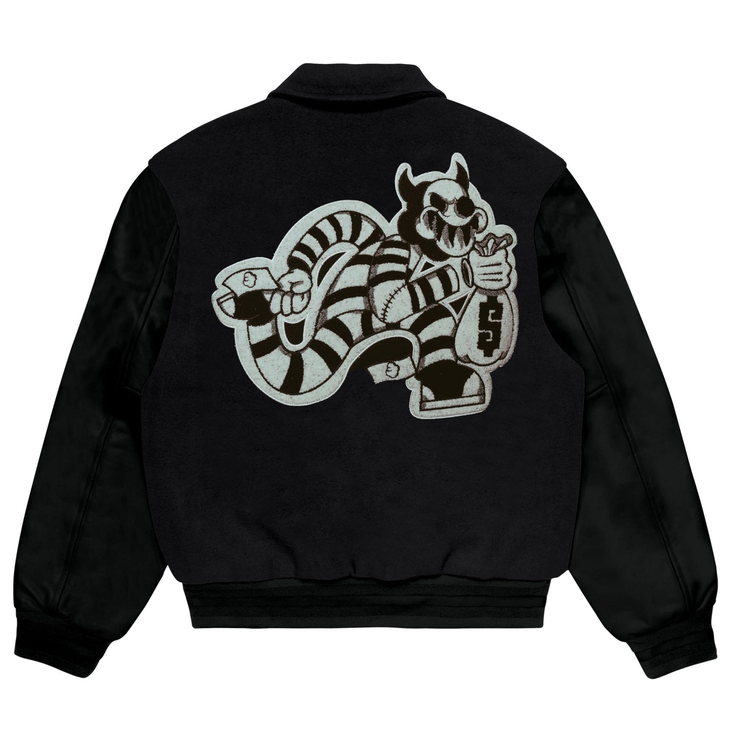 Running Man Varsity jacket