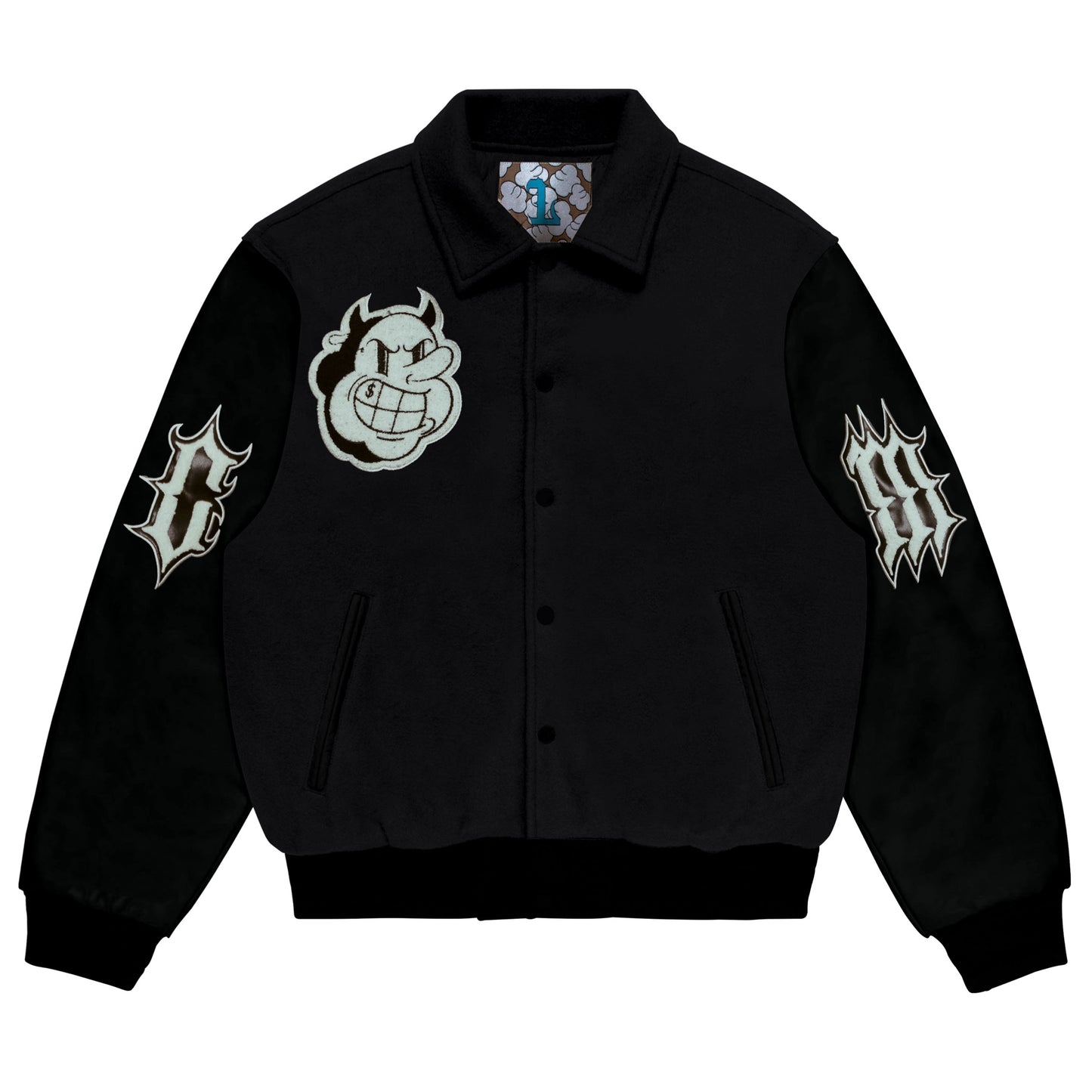 Running Man Varsity jacket