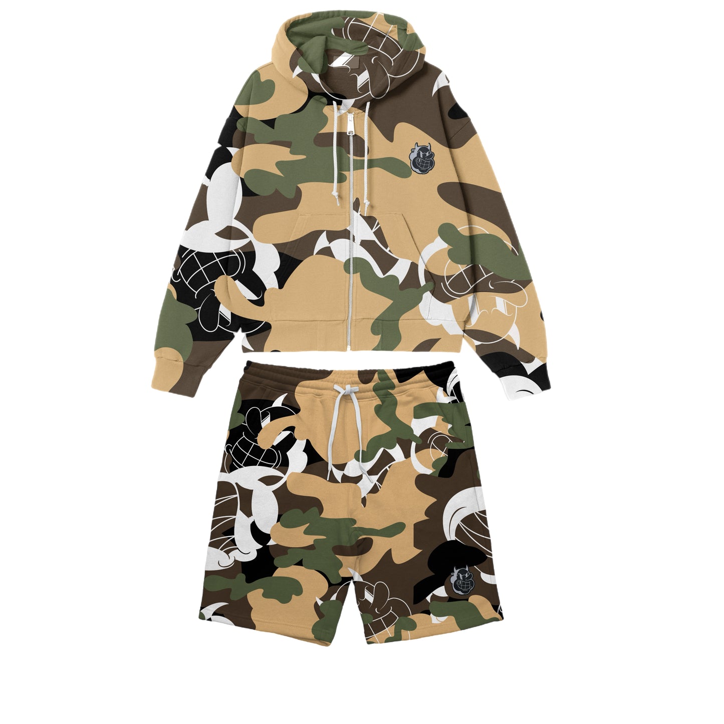 Camo DF$ sweat suit