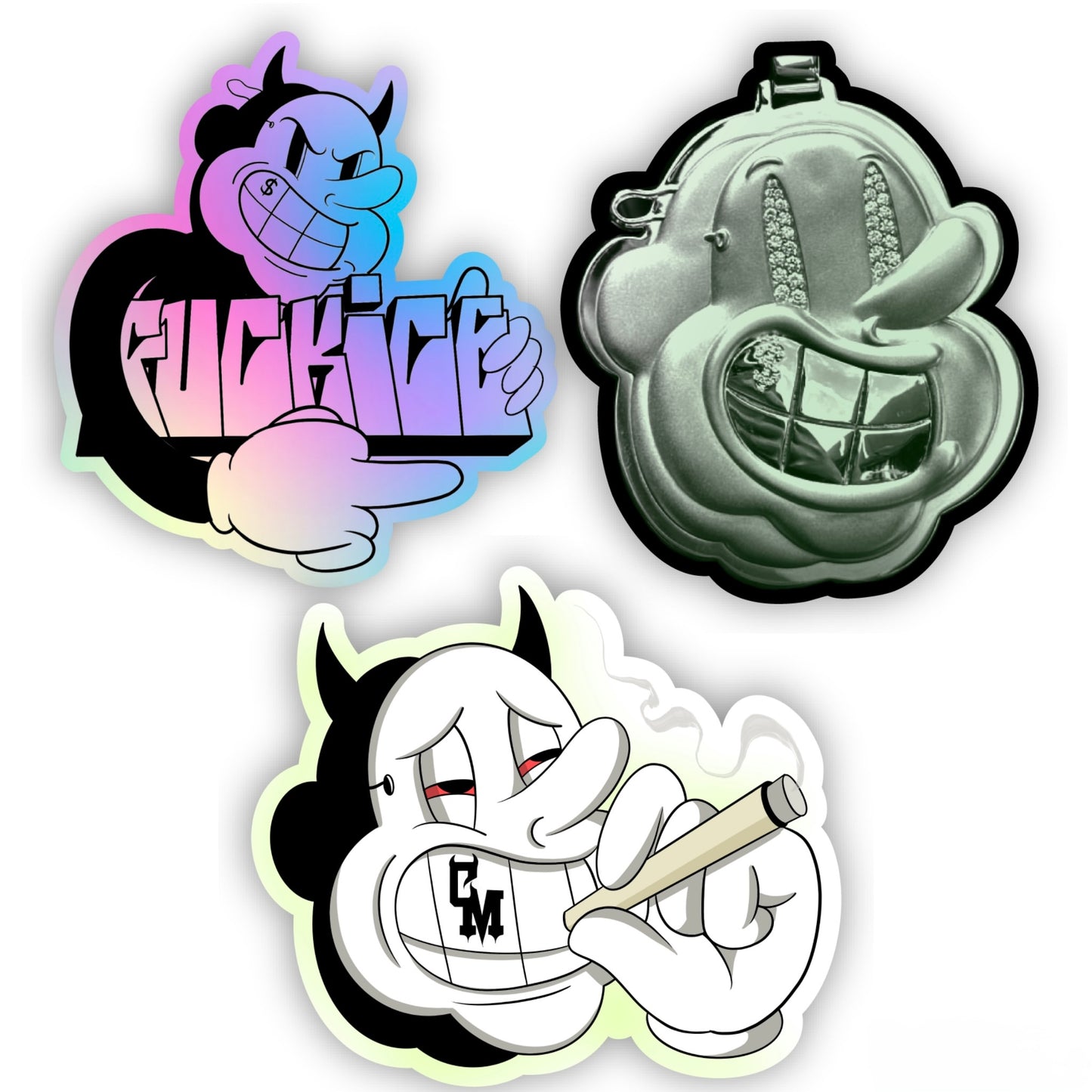 3 Sticker Pack