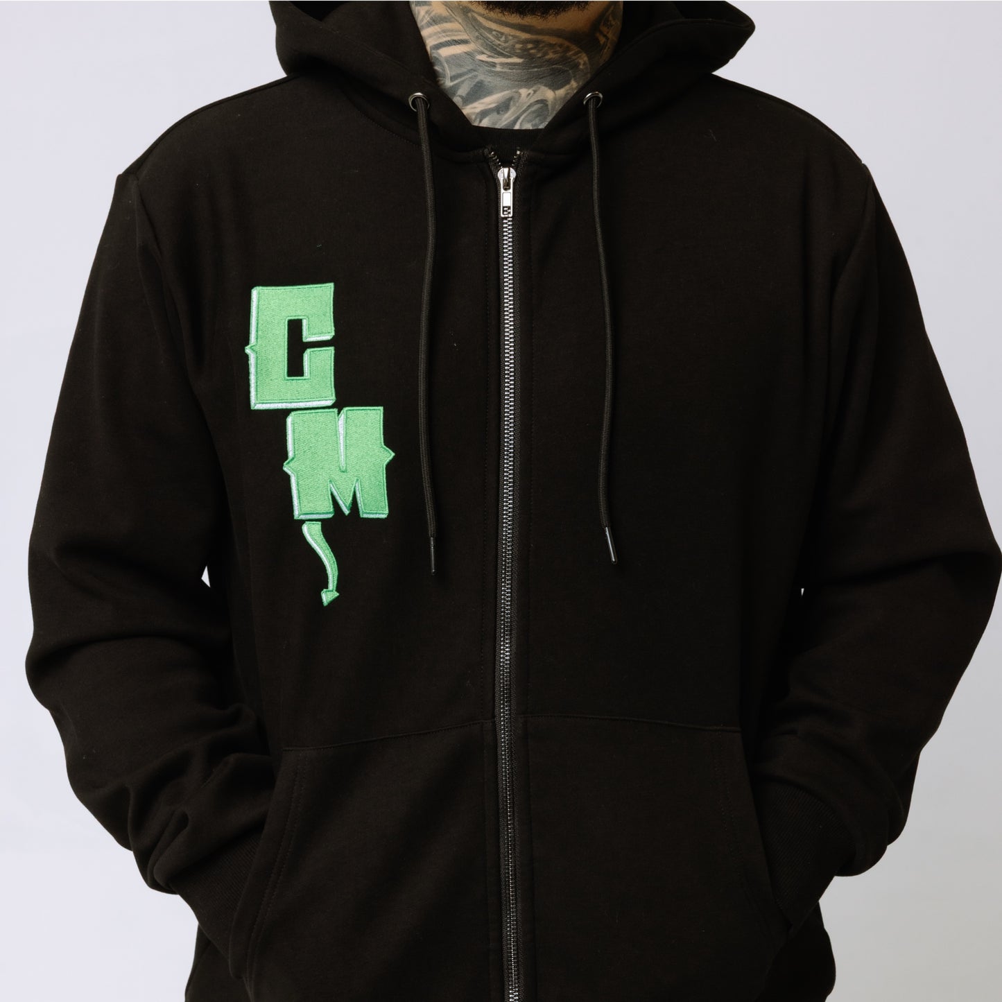 Dead Face$ zip up hoodie